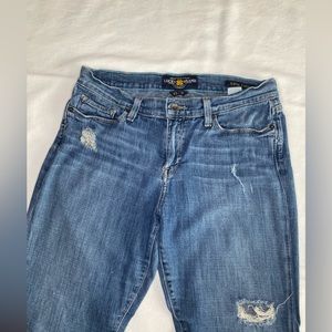 Lucky Brand Sofia Capri Jeans